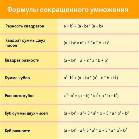 Подбор формул для получения суммы двух чисел, равной нулю