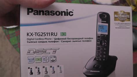 Подготовка к включению домашнего телефона Panasonic