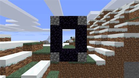 Подготовка к отключению портала в ад в Minecraft