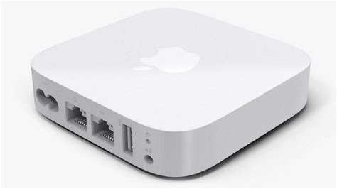 Подготовка к переустановке роутера Apple Airport Express