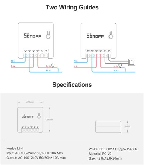 Подготовка к подключению Sonoff Basic R2: