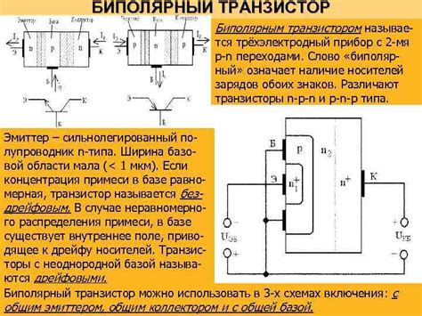 Подготовка к работе с биполярным транзистором