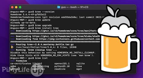 Подготовка к удалению PHP через Homebrew под macOS