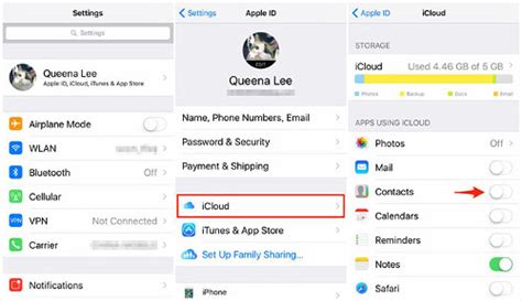 Подготовка к удалению iCloud с телефона Samsung