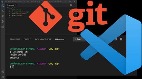 Подготовка к установке Git Bash в Visual Studio Code