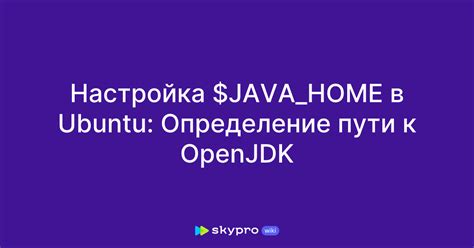 Подготовка к установке OpenJDK на Ubuntu