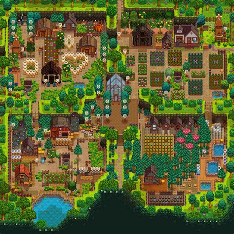 Подготовка фермы в Stardew Valley