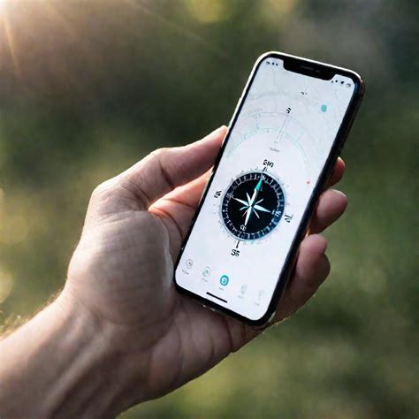 Подготовьте свой телефон к использованию компаса