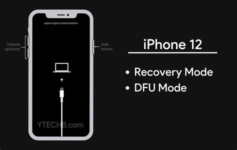 Подготовьте iPhone 12 к процедуре dfu