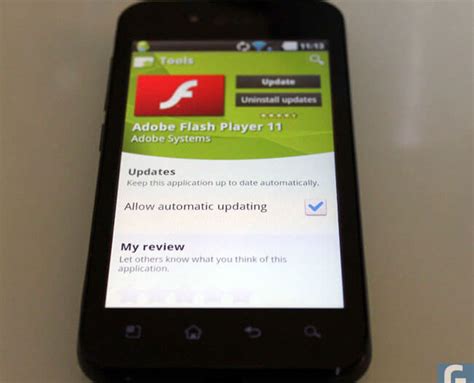 Поддержка Adobe Flash Player на мобильных устройствах