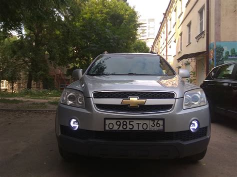 Подключение ДХО на Chevrolet Captiva C100