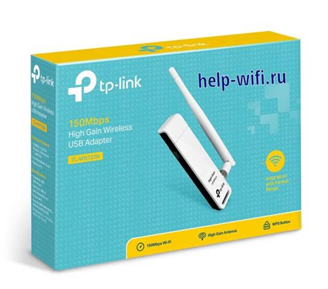 Подключение адаптера TP-Link wn722n к ноутбуку