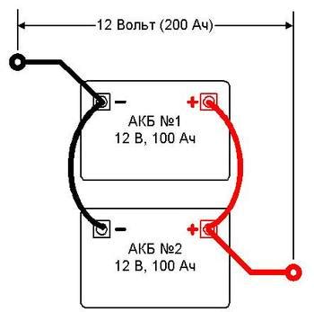 Подключение аккумуляторов на 24 вольта на МАЗ