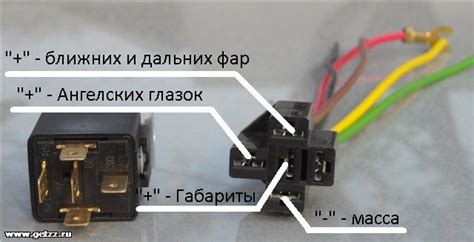 Подключение ангельских глазков к электрической системе