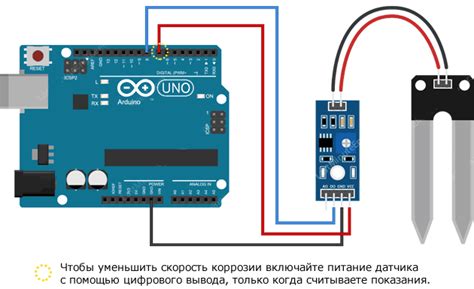 Подключение датчика влажности