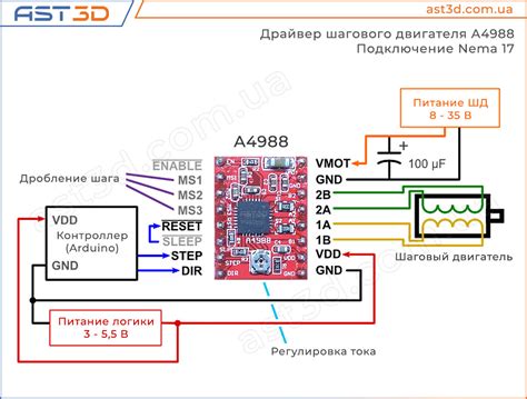 Подключение двигателей