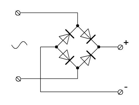 Подключение диодного моста в схему