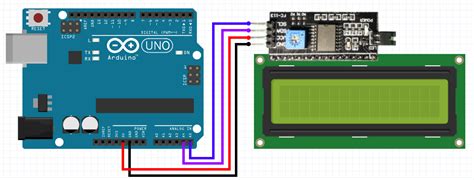 Подключение дисплея к плате Arduino