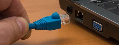 Подключение кабеля Ethernet для доступа в интернет