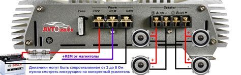 Подключение колонки МХ5 к радио