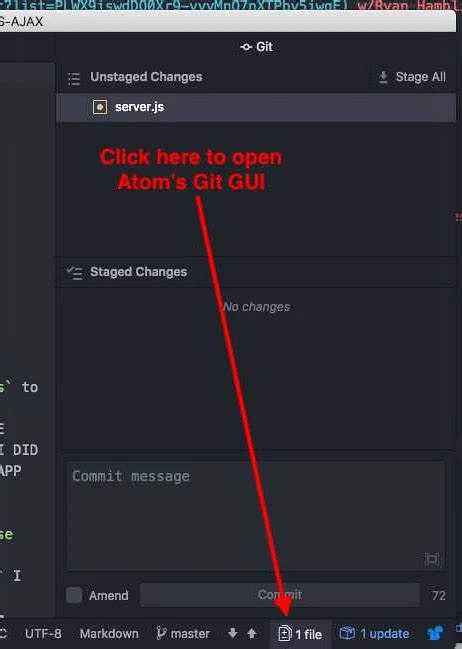 Подключение к GitHub в браузере Atom на Android