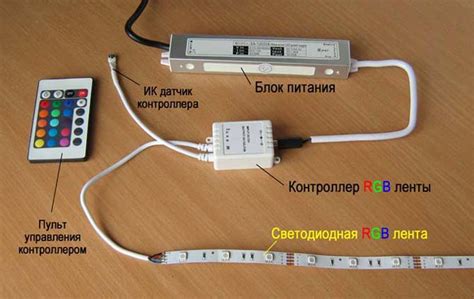 Подключение ленты Happy Lightning