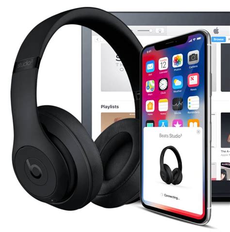 Подключение наушников Beats к iPhone по Bluetooth