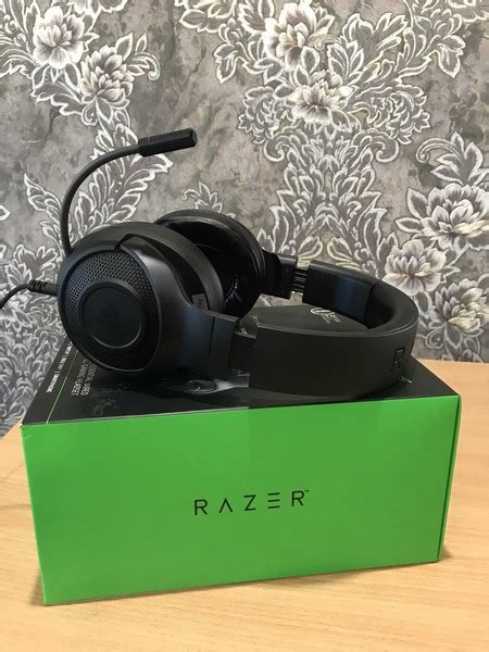 Подключение наушников Razer Kraken X Lite к компьютеру