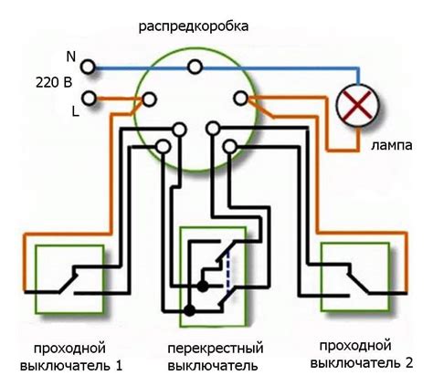 Подключение переключателя