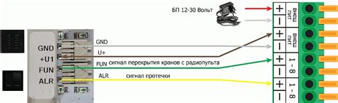 Подключение проводов и датчиков к новому блоку управления