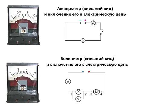 Подключение проводов к вольтметру