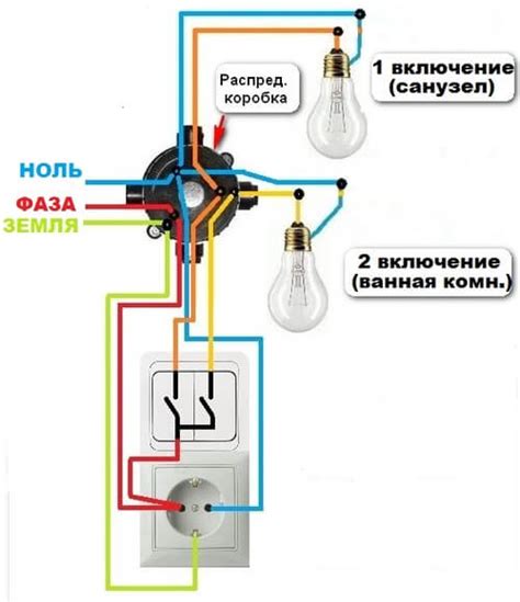 Подключение розетки к выключателю: пошаговое руководство