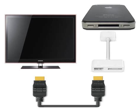 Подключение телефона к телевизору без USB через HDMI-адаптер