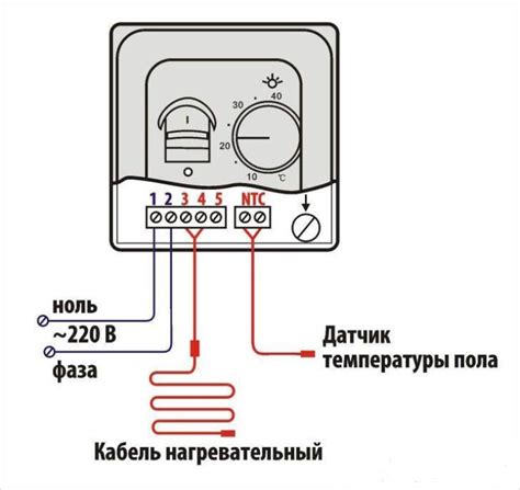 Подключение терморегулятора к водонагревателю