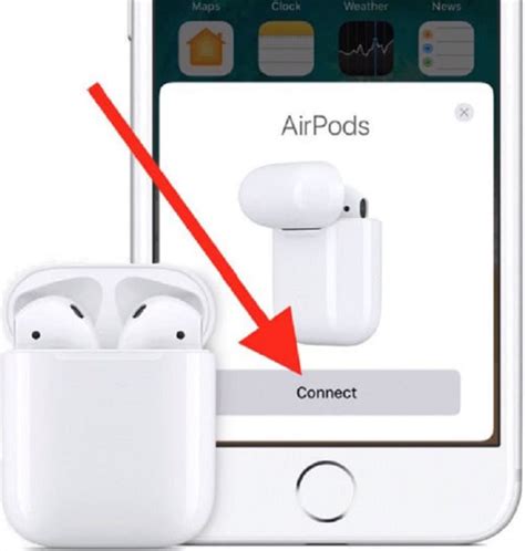 Подключение футляра AirPods к iPhone: пошаговая инструкция