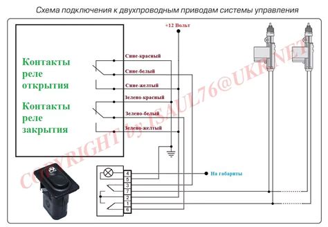 Подключение центрального замка к сигнализации: инструкция