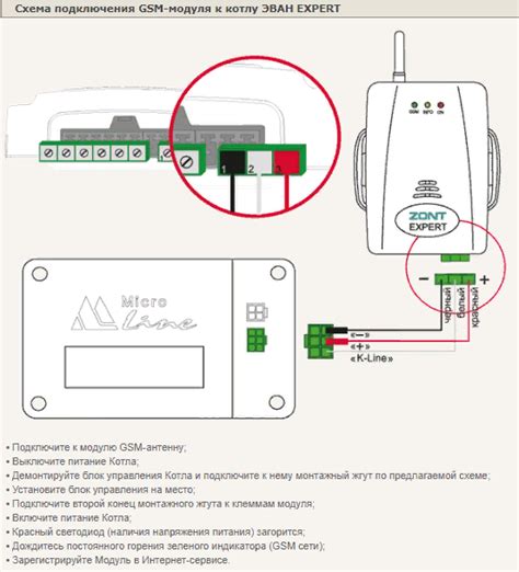 Подключение экоконтроля к котлу Эван Эксперт