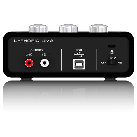 Подключение Behringer U-Phoria UM2: шаг за шагом инструкция для подключения к компьютеру