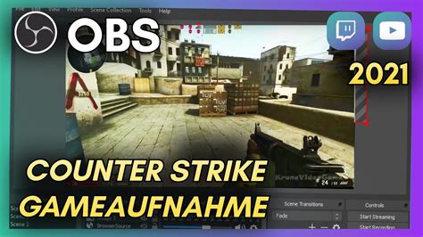 Подключение CS GO к OBS