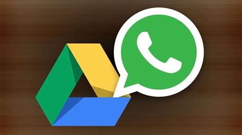 Подключение Google Drive к WhatsApp