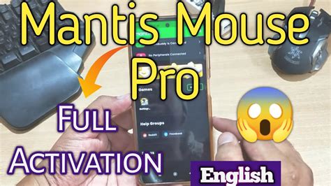 Подключение Mantis Mouse Pro Beta к компьютеру