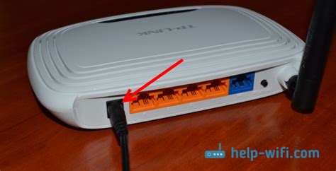 Подключение TP-Link TL-WR740N к сети