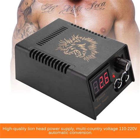 Подключение Tattoo Power Supply