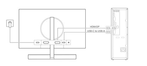 Подключение USB-кабеля к устройству и авто