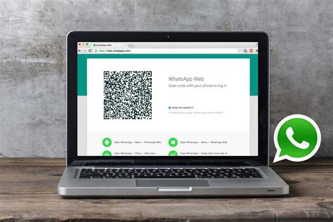 Подключение WhatsApp к компьютеру через QR-код