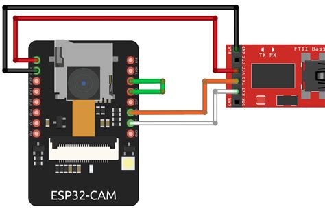 Подключение esp32 cam к компьютеру