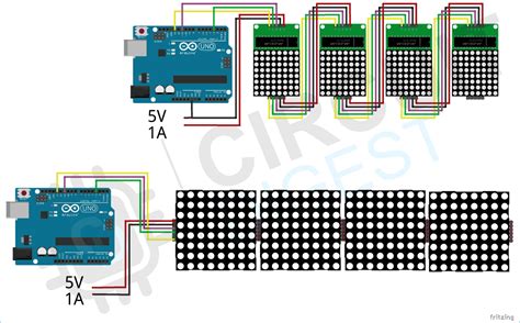 Подключение max7219 на flprog: пошаговая инструкция