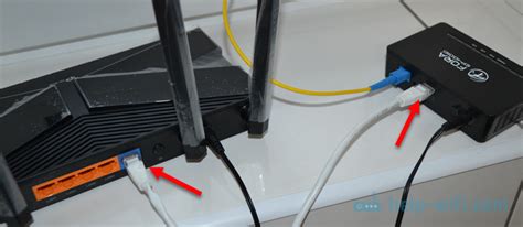 Подключите Xbox к роутеру или модему по кабелю Ethernet