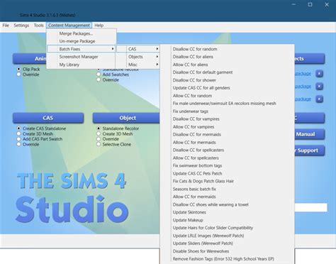 Подробная инструкция настройке пути к игре в Sims 4 Studio