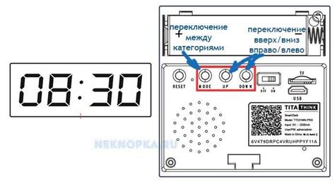 Подробная инструкция по настройке светодиодных часов